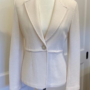 St. John Cream Evening Jacket